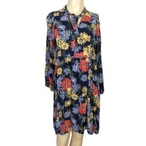 Free Assembly floral‎ summer multicolored comfortable dress size M